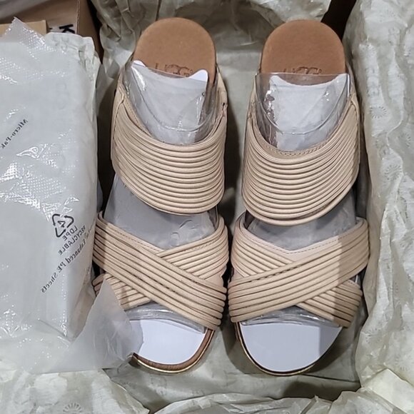 UGG Womens Hilarie Wedge Sandal - Picture 3 of 5